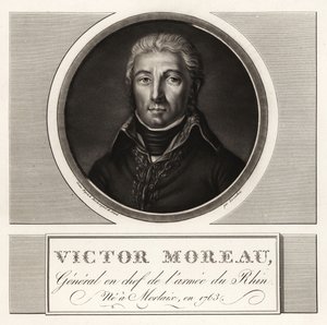 让·维克多·玛丽·莫罗（Jean Victor Marie Moreau），莱茵军团总司令 作者 不明