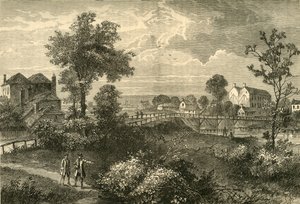詹妮斯·怀姆桥（Jennys Whim Bridge），1750年，建于1876年。 作者 不明
