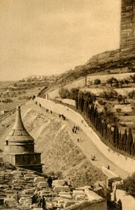 耶路撒冷-押沙龙墓，c1918-c1939。 作者 不明
