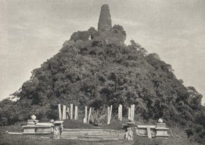 Jetawanarama Dagoba，公元3世纪末，阿努尔德普勒（Anurdhapura）的三个大型Dagobas中最小的 作者 不明