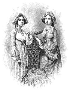 1895年，印度高知的犹太妇女 作者 不明