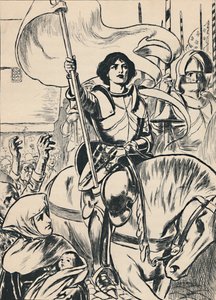 琼·陆军元首，大约1907年 作者 不明