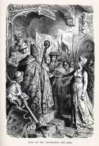 圣女贞德承认国王，1882年 作者 不明