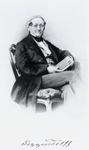 Johann Christian Poggendorf，德国物理学家，19世纪中期 作者 不明