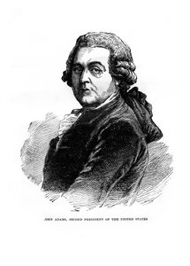美国第二任总统约翰·亚当斯（John Adams），1872年 作者 不明