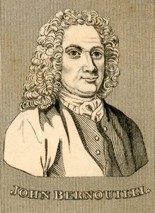 约翰·伯努利（John Bernouilli），1667-1748年，1830年。 作者 不明