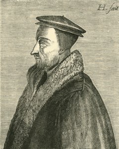 约翰·加尔文（John Calvin），c1540-1560，1890年。 作者 不明