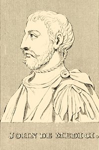 约翰·德·美第奇（John De Medici），1498年至1526年，1830年。 作者 不明
