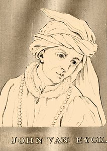 约翰·范·艾克（John Van Eyck），c1390-1441，1830年。 作者 不明