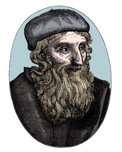 约翰·威克里夫（John Wycliffe），十四世纪英国宗教改革家，十六世纪 作者 不明