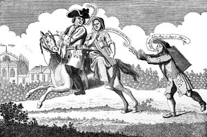 甘特·约翰（John of Gant）登上火星，或登上火星之旅，1747年 作者 不明