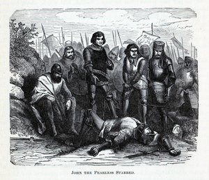 约翰无畏刺伤者，1882年 作者 不明