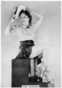 何塞·达尔梅因，英国女演员，1938年 作者 不明