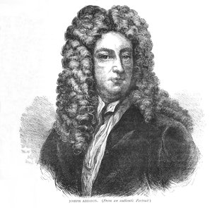约瑟夫·艾迪生（Joseph Addison），英国作家和政治家，c1870 1878年 作者 不明