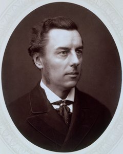 英国自由派政治家约瑟夫·张伯伦（Joseph Chamberlain），c1885年。 作者 不明