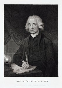 Joseph Priestley, English-American theologian and chemist 作者 不明