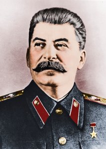约瑟夫·斯大林（Joseph Stalin）1879-1953年，苏联领导人，c1940年代。 作者 不明
