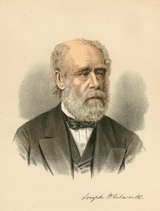 约瑟夫·惠特沃斯（Joseph Whitworth），英国工程师和发明家，c1880 作者 不明