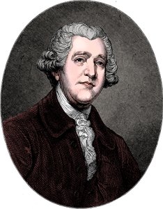约西亚·韦奇伍德（Josiah Wedgwood），18世纪英国实业家和陶工，约1880年。 作者 不明