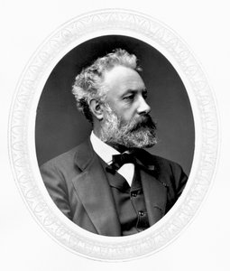 朱尔斯·凡尔纳（Jules Verne），法国冒险和科幻小说作家，c1880 作者 不明