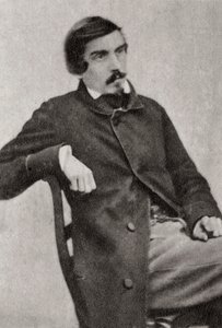 朱尔斯·德·冈古特（Jules de Goncourt），法国作家，1868年 作者 不明