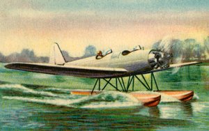 1932年的Junkers L 50 Junior水上飞机。 作者 不明