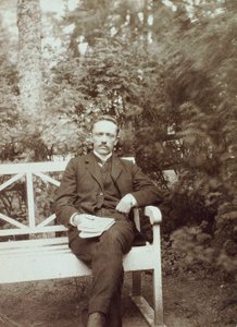 二十世纪初，立陶宛诗人Jurgis Baltrusaitis 作者 不明