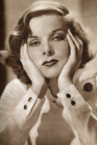 凯瑟琳·赫本（Katharine Hepburn），美国女演员，1933年 作者 不明