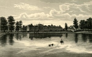 肯辛顿宫，约建于1876年。 作者 不明