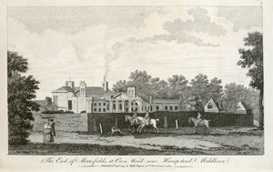 伦敦汉普斯特德的肯伍德大厦，1792年 作者 不明