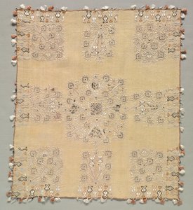 头巾，1800年代后期。 作者 不明