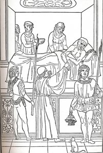 凯瑟姆（Ketham）：Fasciculus Medicinae，威尼斯，1493年，《瘟疫的治疗》，c1493年 作者 不明