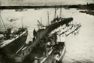 像港口，1919年。 作者 不明