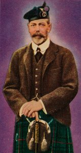 乔治五世（King George V）身穿高地连衣裙，1935 作者 不明
