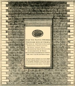 西奥多斯国王纪念碑，1881年。 作者 不明