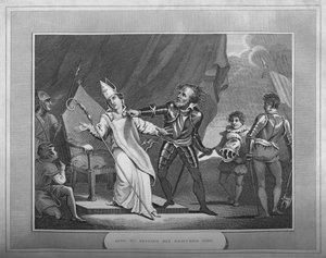 威廉国王夺取了他的兄弟Odo，1838年 作者 不明
