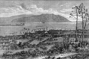 牙买加金斯敦港，约建于1880年 作者 不明