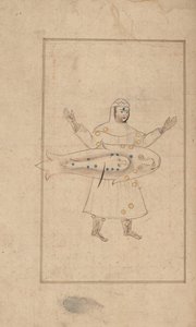 Kitab suwar al-kawakib al-thabita 《al-Sufi的固定星象之书》，18世纪。 作者 不明