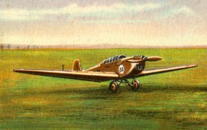 克莱姆L 25 E型飞机，1932年。 作者 不明