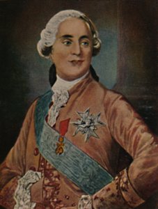 法国1754-1793年的路易十六国王。 -Duplessis绘画，1934年。 作者 不明