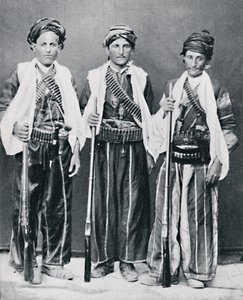 库尔德山区的强盗，亚美尼亚，1902年 作者 不明