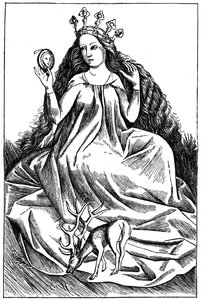 Damoiselle，1466年，1870年 作者 不明