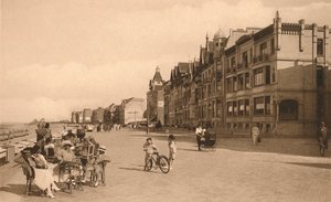 堤防，海滨长廊，约于1900年。 作者 不明