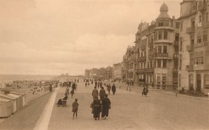 拉迪格（La Digue），海滨长廊，约摄于1900年。 作者 不明
