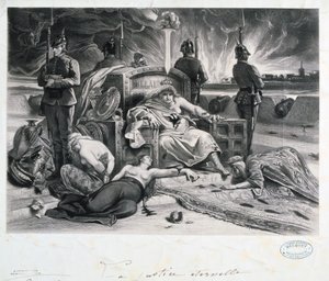 永恒的正义，法普战争，1870-1871年。 作者 不明