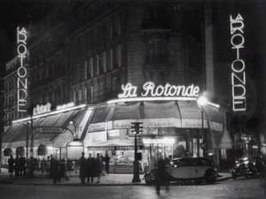 La Rotonde, Boulevard du Montparnasse, 1939. 作者 不明