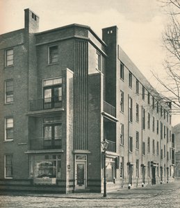 鹿特丹Spangen的民工住宅，1928年 作者 不明