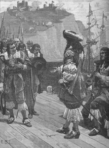 查尔斯二世国王在多佛登陆，1660年1905年。 作者 Unbekannt
