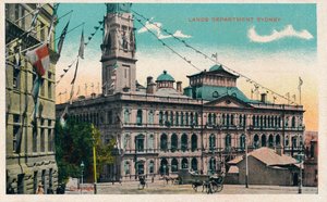 悉尼地政总署，1910年。 作者 不明
