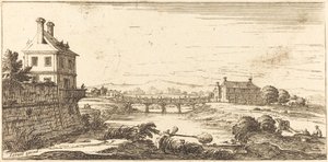 景观，1635年或之后。 作者 不明